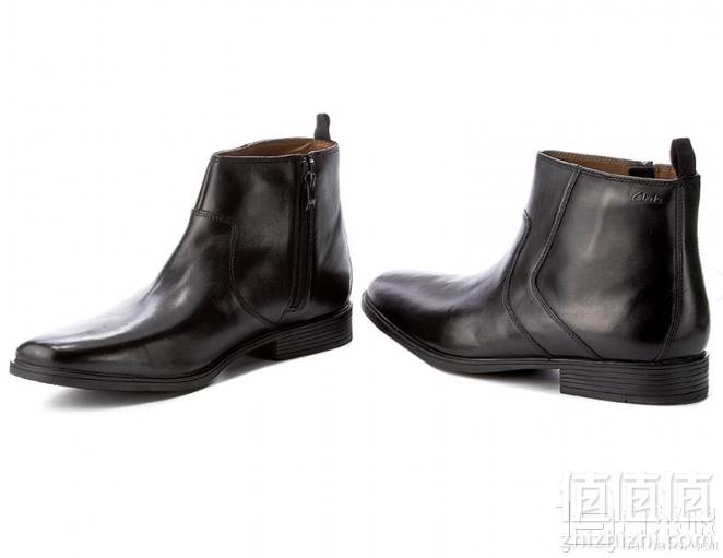 码全，Clarks 其乐 Tilden 男士真皮拉链短靴 Prime会员免费直邮含税到手400元起