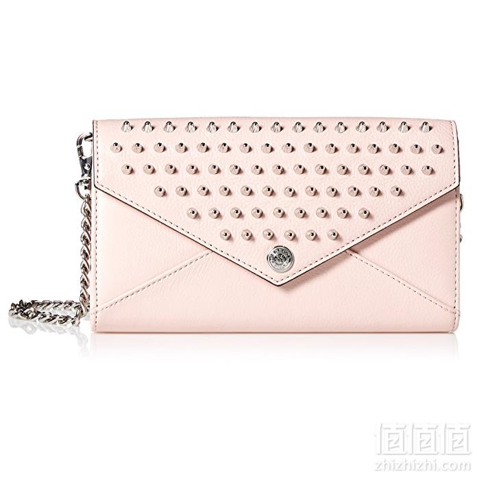 Rebecca Minkoff 瑞贝卡明可弗 女士Wallet on a Chain真皮单肩钱包 Prime会员免费直邮含税到手新低390元
