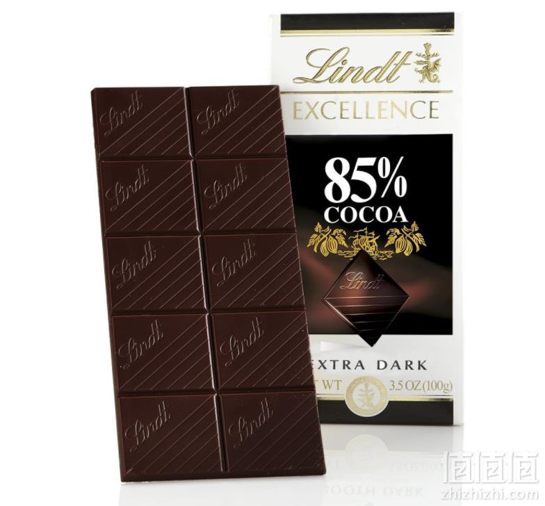 Lindt 瑞士莲 85%可可 特级黑巧克力100g*12排 Prime会员凑单免费直邮含税到手190元
