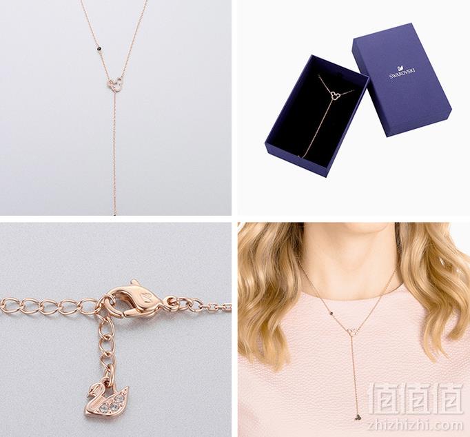 2018新品，SWAROVSKI 施华洛世奇 米奇&米妮款型锁骨链 5429084489元包邮包税（下单满减）