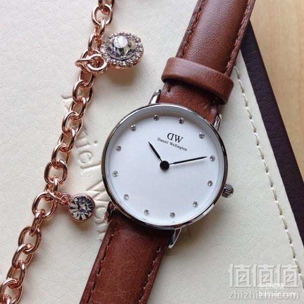 Amazon：Daniel Wellington 丹尼尔 惠灵顿 女士带水钻腕表 5折 .77 直邮含税到手¥566