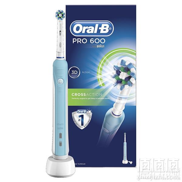 镇店之宝，Oral-B 欧乐-B Pro 600型 3D电动牙刷 Prime会员免费直邮含税到手176元