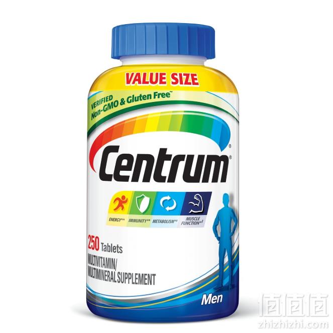 Centrum 善存 50岁以下男性综合维生素 200片装*2瓶 ￥177.92含税包邮89元/瓶（下单满减）