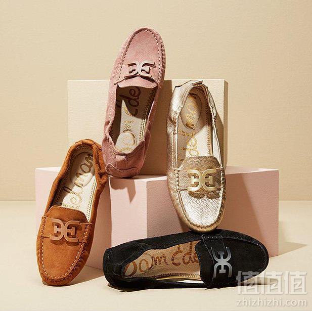 <span>白菜</span>，Sam Edelman 18新款 女士Farrell真皮豆豆鞋 F6841L1175元包邮包税