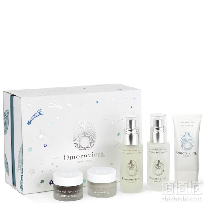 价值£112，Omorovicza 明星产品圣诞5件套礼盒 史低£38.68（需用码）凑单免费直邮到手340元