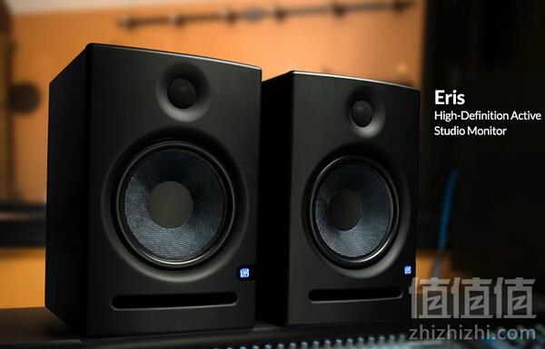 PreSonus Eris E5 高解析度有源双功放监听音箱(一对)  ￥1599包邮
