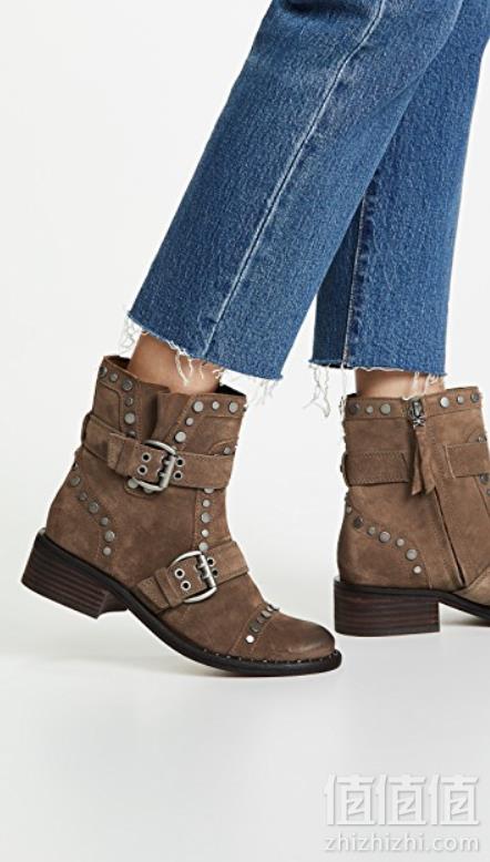Sam Edelman Drea 女士真皮短靴 G0476L449元包邮包税