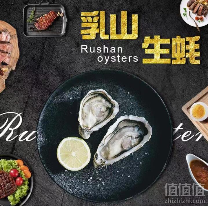 国家地理标产品，醉玖鲜  乳山牡蛎鲜活生蚝 5斤39元顺丰包邮（需用优惠券）