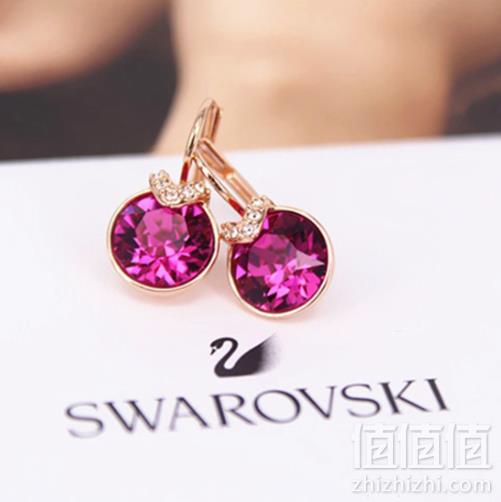 Swarovski 施华洛世奇 Bella V 优雅气质穿孔耳环 5389357/5389358289元包邮
