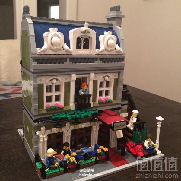 Lego 乐高 街景系列巴黎餐厅 当当价格1199元包邮 网购值值值