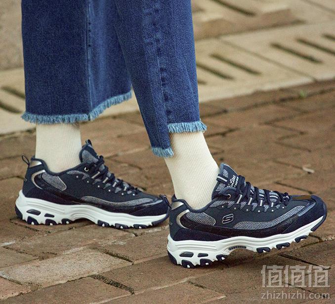 Skechers 斯凯奇 D'LITES系列 女士休闲运动鞋 66666036281.2元包邮（需领优惠码）