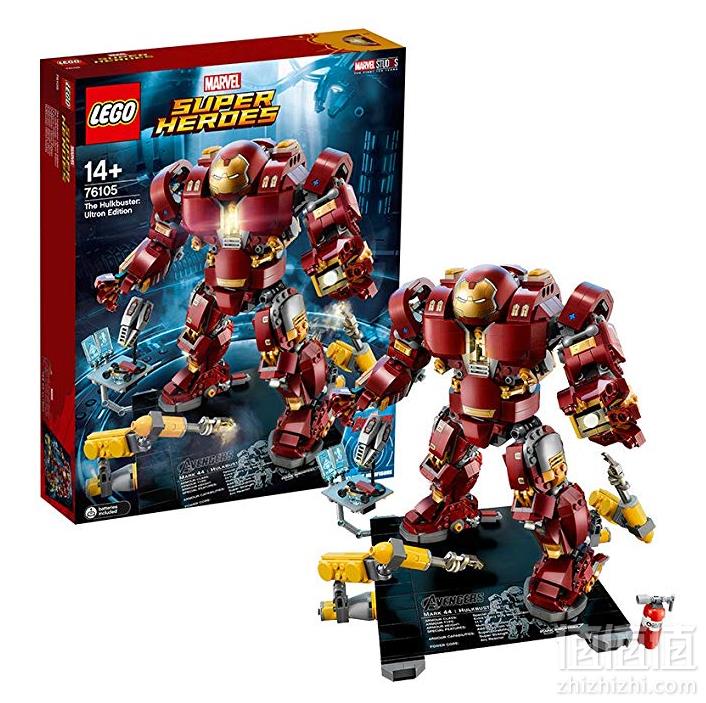 LEGO 乐高 复仇者联盟 76105 反浩克装甲 奥创纪元版799.2元包邮（需领优惠码）