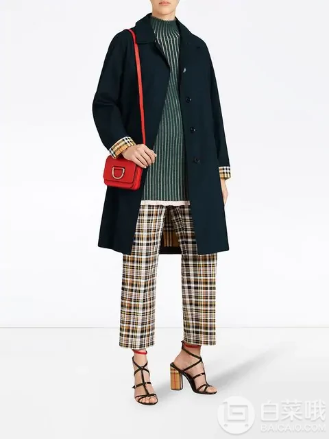 BURBERRY 巴宝莉 D字形环羊皮单肩包凑单直邮到手3120元（需用码）