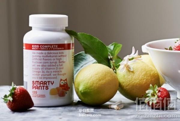 SmartyPants 儿童多种复合维生素软糖120颗 Prime会员凑单免费直邮到手￥104