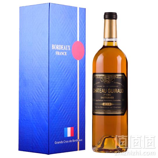 限Plus会员，Chateau Guiraud 芝路庄园 贵腐甜白葡萄酒 2002 750ml+凑单品443.8元包邮（双重优惠）