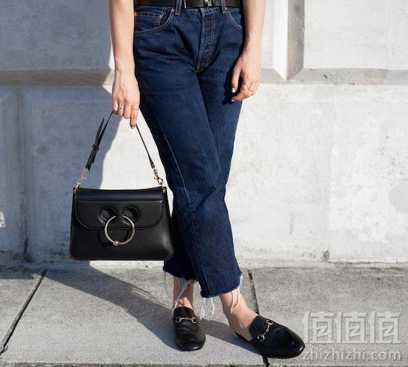 限PLUS会员，低过海淘 JW Anderson 女士中号Pierce拼色手袋 HB11WS176072元包邮包税（下单五折）