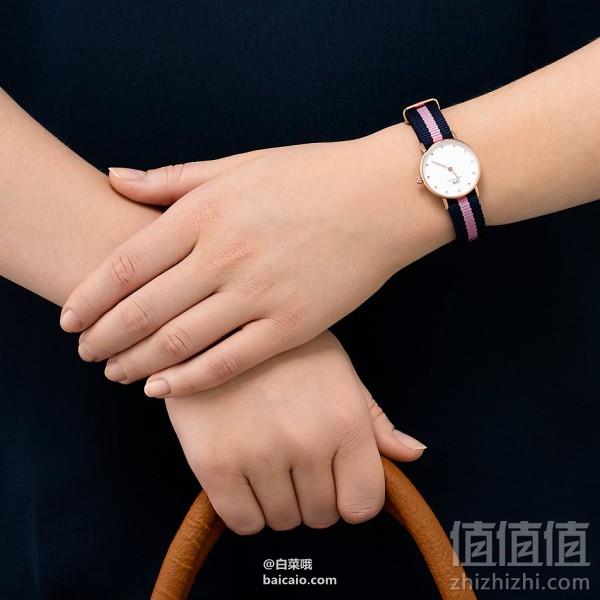 Daniel Wellington 丹尼尔惠灵顿 施华洛世奇水晶 女士时尚石英表 ￥539包邮包税（￥739-200）