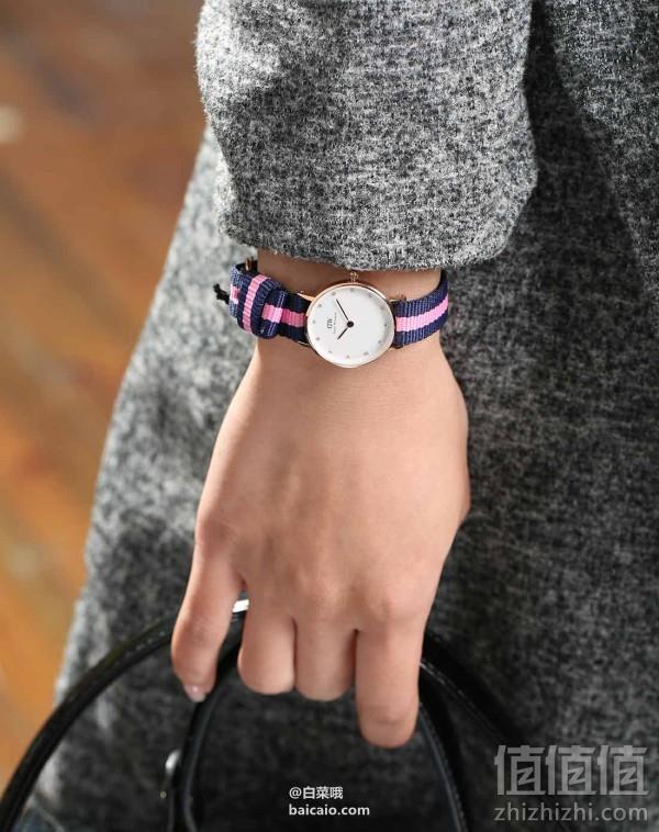 Daniel Wellington 丹尼尔惠灵顿 施华洛世奇水晶 女士时尚石英表 ￥539包邮包税（￥739-200）