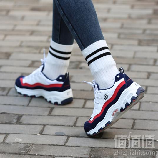 Prime会员专享镇店之宝，19年新款 Skechers 斯凯奇 D'LITES系列 女士厚底复古运动鞋 13141329元包邮