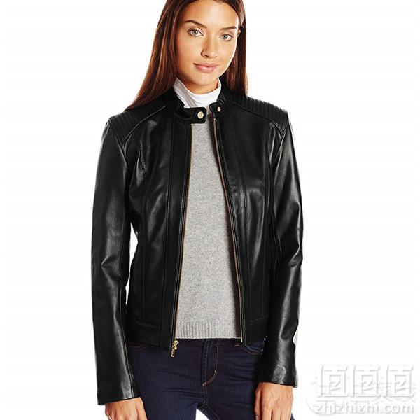 限M码，Cole Haan 可汗 女士小羊皮夹克 Prime会员免费直邮含税到手823元