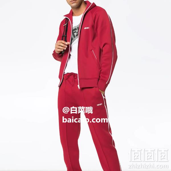 Kenzo 高田贤三 男士标志印花运动夹克 两色1536元包税（需用码）