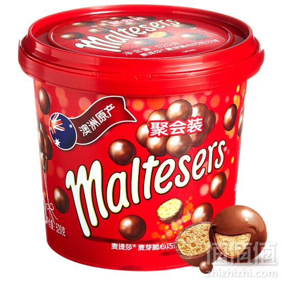 Maltesers 麦提莎 麦丽素夹心巧克力 520g合理凑单低至39.9元（下单立减）