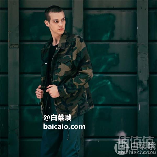 限S码，Alpha Industries 阿尔法 Revival 男士经典战地夹克套 Prime会员免费直邮含税到手409元