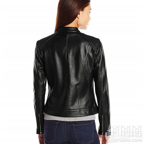 限M码，Cole Haan 可汗 女士小羊皮夹克 Prime会员免费直邮含税到手823元