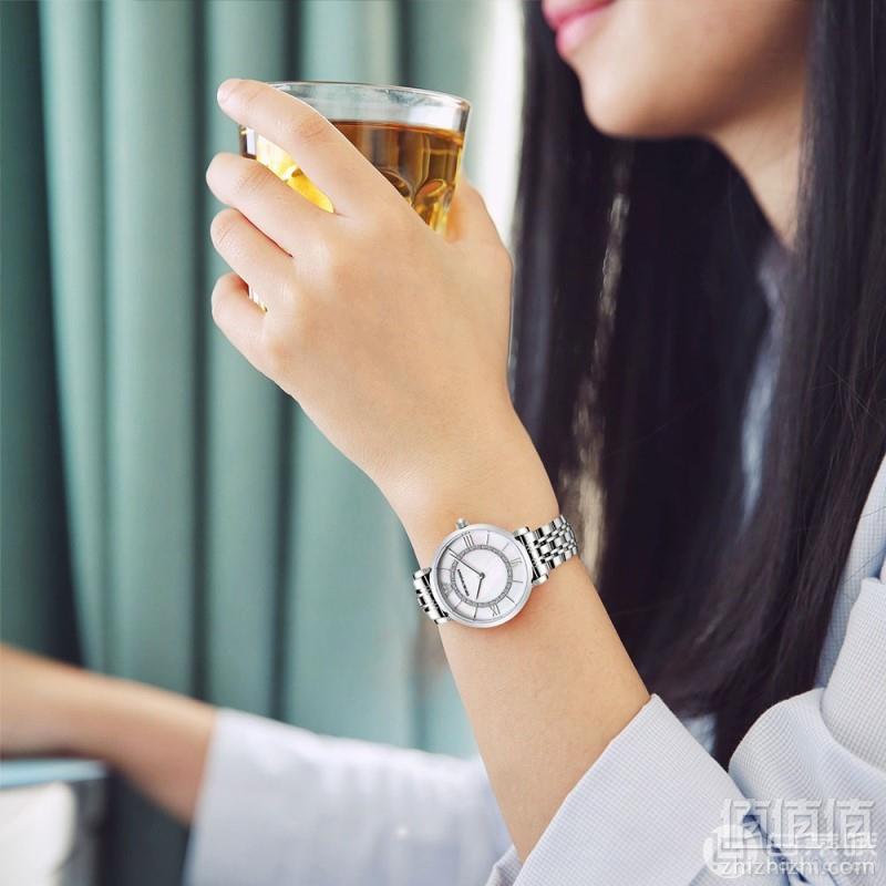 镇店之宝，Emporio Armani 阿玛尼 AR1908 时尚镶钻满天星系列 女士时尚腕表新低783.05元包邮包税（双重优惠）