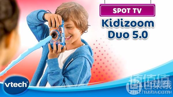 英亚销量第一，VTech 伟易达 Kidizoom Duo5.0 儿童数码相机 Prime会员免费直邮含税到手326.63元