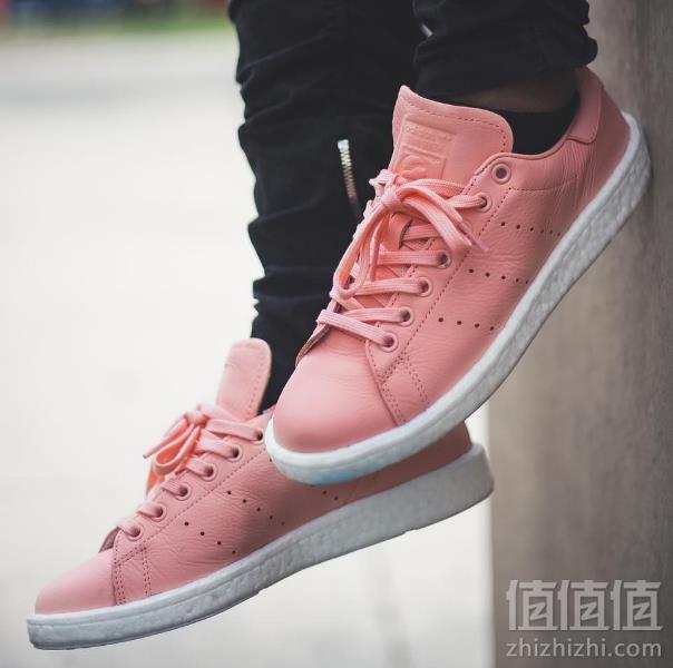 Adidas 阿迪达斯 三叶草 Stan Smith Boost 女士复古休闲鞋 BY2910294.5元包邮（需用券）