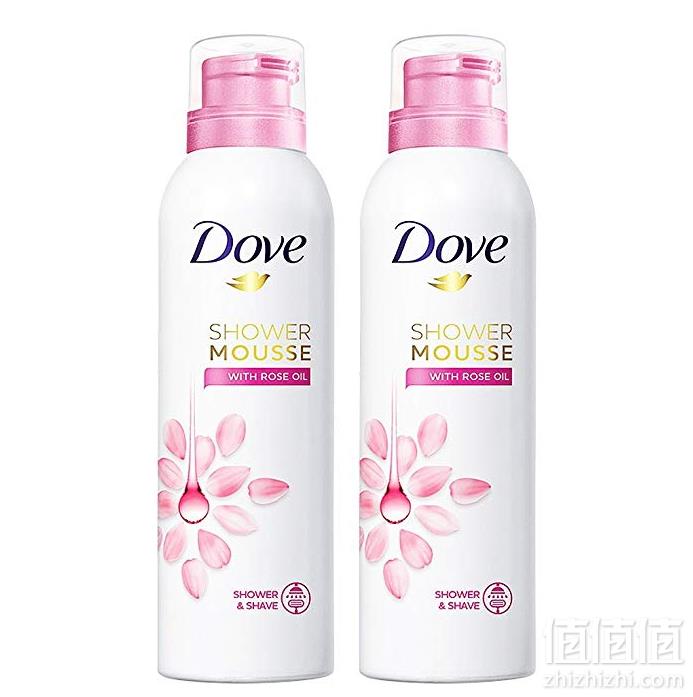 1547260116691330.png 限Prime会员,Dove 多芬 玫瑰菁油沐浴慕斯200ml*2瓶*2套 88.1元包邮新低44.05元/套(双重优惠)
