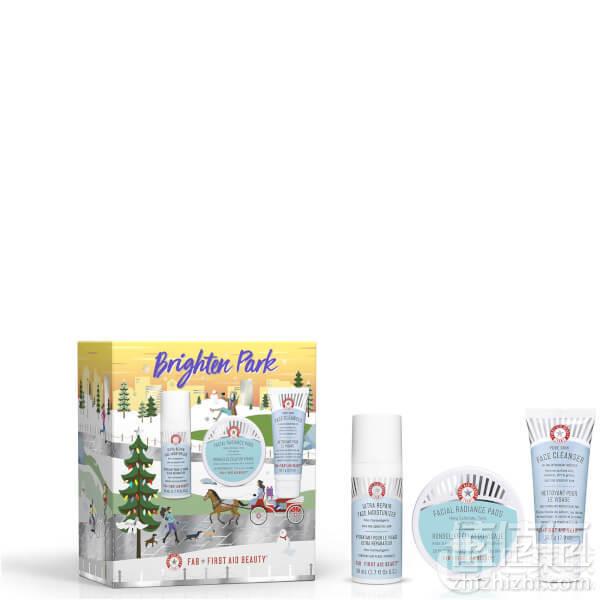 FIRST AID BEAUTY 全线75折 莹润亮彩礼盒三件套 新低£14.63（需用码）凑单直邮到手127元