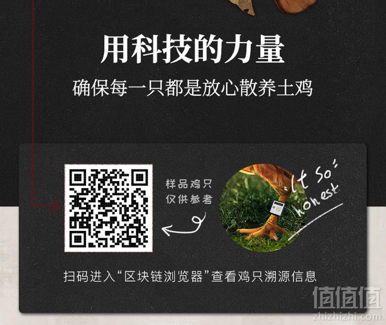 步步鸡 区块链散养老母鸡2.2斤*2只88元包邮（双重优惠）拍2件