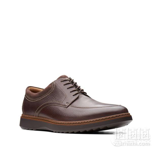 限42.5码，Clarks 其乐 Un Geo Lo 男士真皮休闲鞋 Prime会员免费直邮含税到手367元