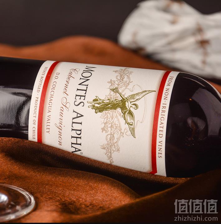 Montes 蒙特斯 欧法 赤霞珠红葡萄酒 750ml*2件 259元包邮129.5元/件（需领优惠码）