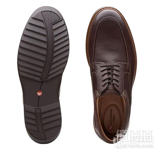 限42.5码，Clarks 其乐 Un Geo Lo 男士真皮休闲鞋 Prime会员免费直邮含税到手367元