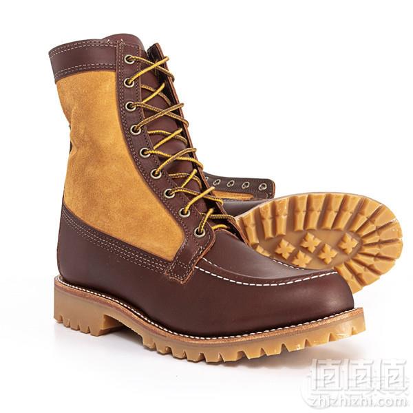 限US8 E码，Chippewa 美国纯手工 Shearling 男士8英寸猎人靴 2折 到手700元