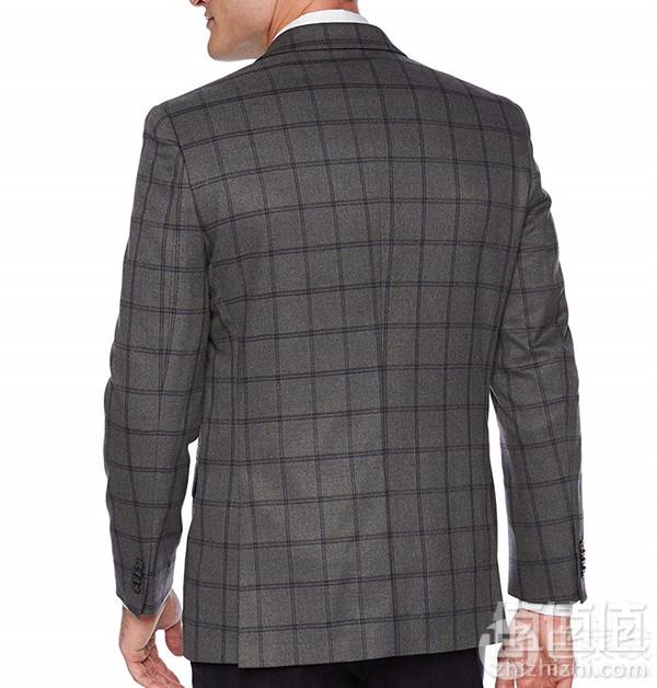 Tommy Hilfiger 汤米·希尔费格 男士经典格子休闲西装 Prime会员免费直邮含税到手436元