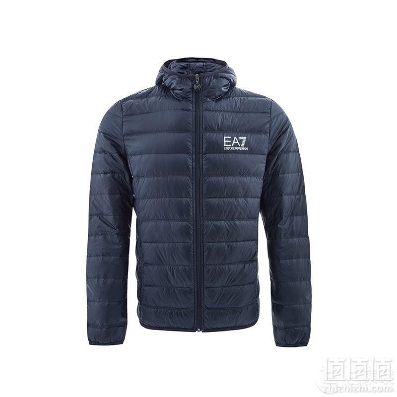 Emporio Armani 安普里奥·阿玛尼 EA7 男士轻薄连帽羽绒服新低469元包邮包税