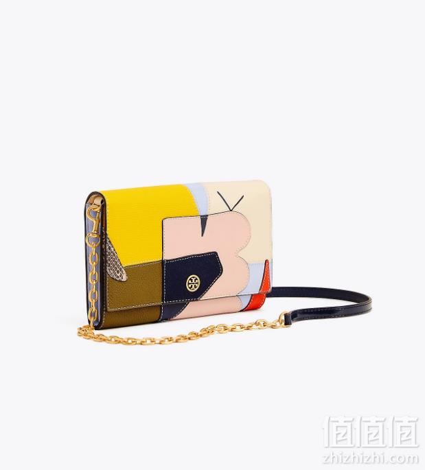 Tory Burch  托里·伯奇 ROBINSON女士真皮拼色链条单肩包 6.3（需用码）到手1060元