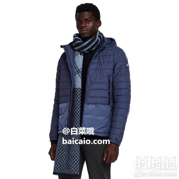 限L码，Scotch & Soda 男士带兜帽绗缝休闲夹克 Prime会员免费直邮含税到手438元