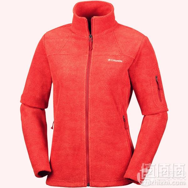 限S码，Columbia 哥伦比亚 Fast Trek 女式印花抓绒衣 Prime会员凑单免费直邮含税到手155元