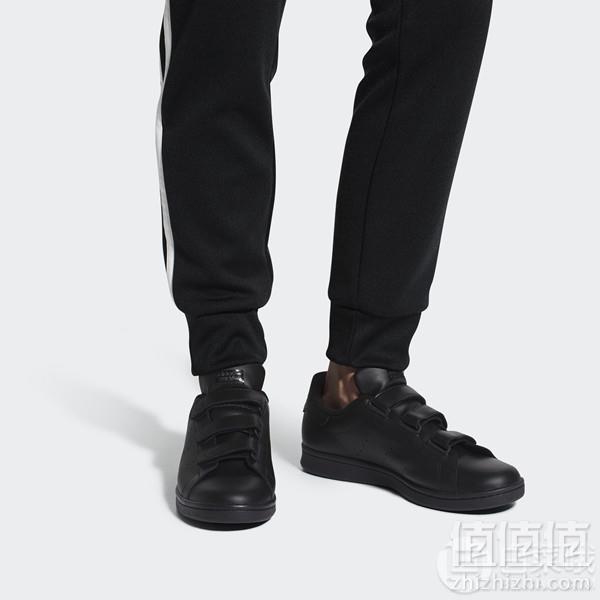 Adidas Originals 阿迪达斯 Stan Smith 魔术贴复古休闲板鞋CQ2633244.5元包邮包税（需领券）
