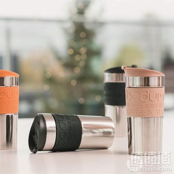 国内￥366，Bodum 波顿 不锈钢法压咖啡旅行杯350ml 蓝色 Prime会员凑单免费直邮到手123元