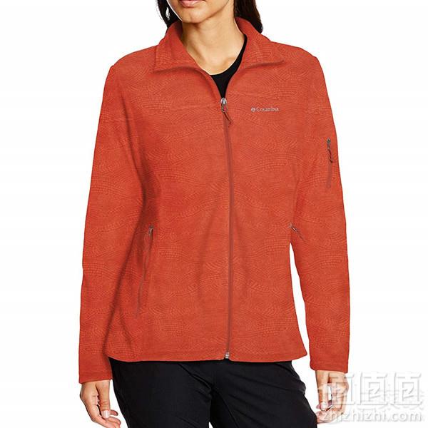 限S码，Columbia 哥伦比亚 Fast Trek 女式印花抓绒衣 Prime会员凑单免费直邮含税到手155元