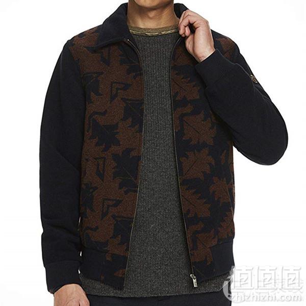 限M码，Scotch & Soda Jacquard 男士羊毛混纺休闲夹克 Prime会员免费直邮含税到手557元