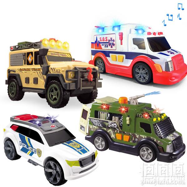 30厘米超长车身，SIMBA 仙霸 大型儿童声光仿真玩具救护车/战地车/吉普车史低109元包邮（需领券）