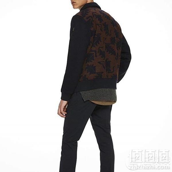 限M码，Scotch & Soda Jacquard 男士羊毛混纺休闲夹克 Prime会员免费直邮含税到手557元
