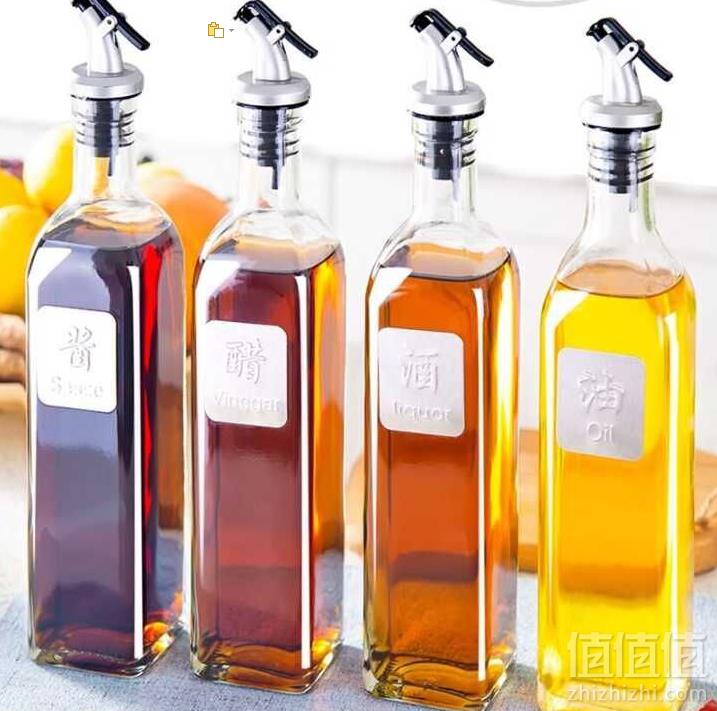 米豆爱裳 防漏玻璃油壶 500ml6.9元包邮（需用优惠券）